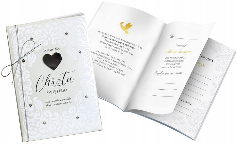 Pamiątka Chrztu Świętego – Książeczka Passion Moments Books Premium PMB PR-0007
