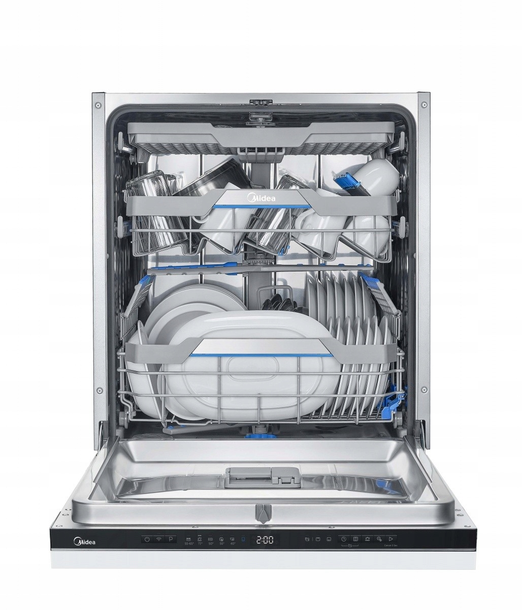 Zmywarka zintegrowana MIDEA MDWEB1403MB-WI 60 cm – Idealne rozwiązanie dla Twojej kuchni