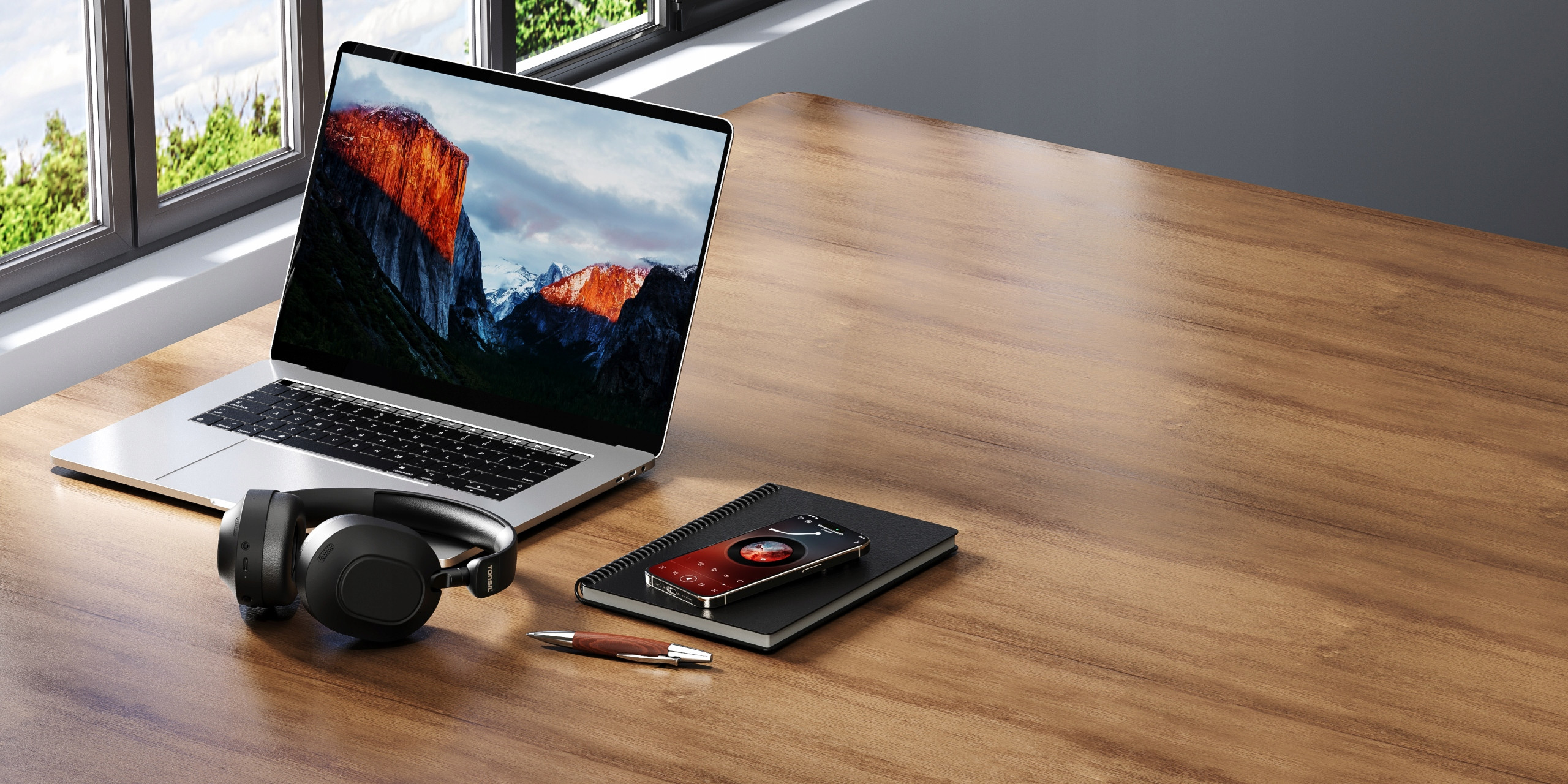 Słuchawki Bezprzewodowe Nauszne TONSIL R45BT V2 Czarne – Nowoczesność i komfort