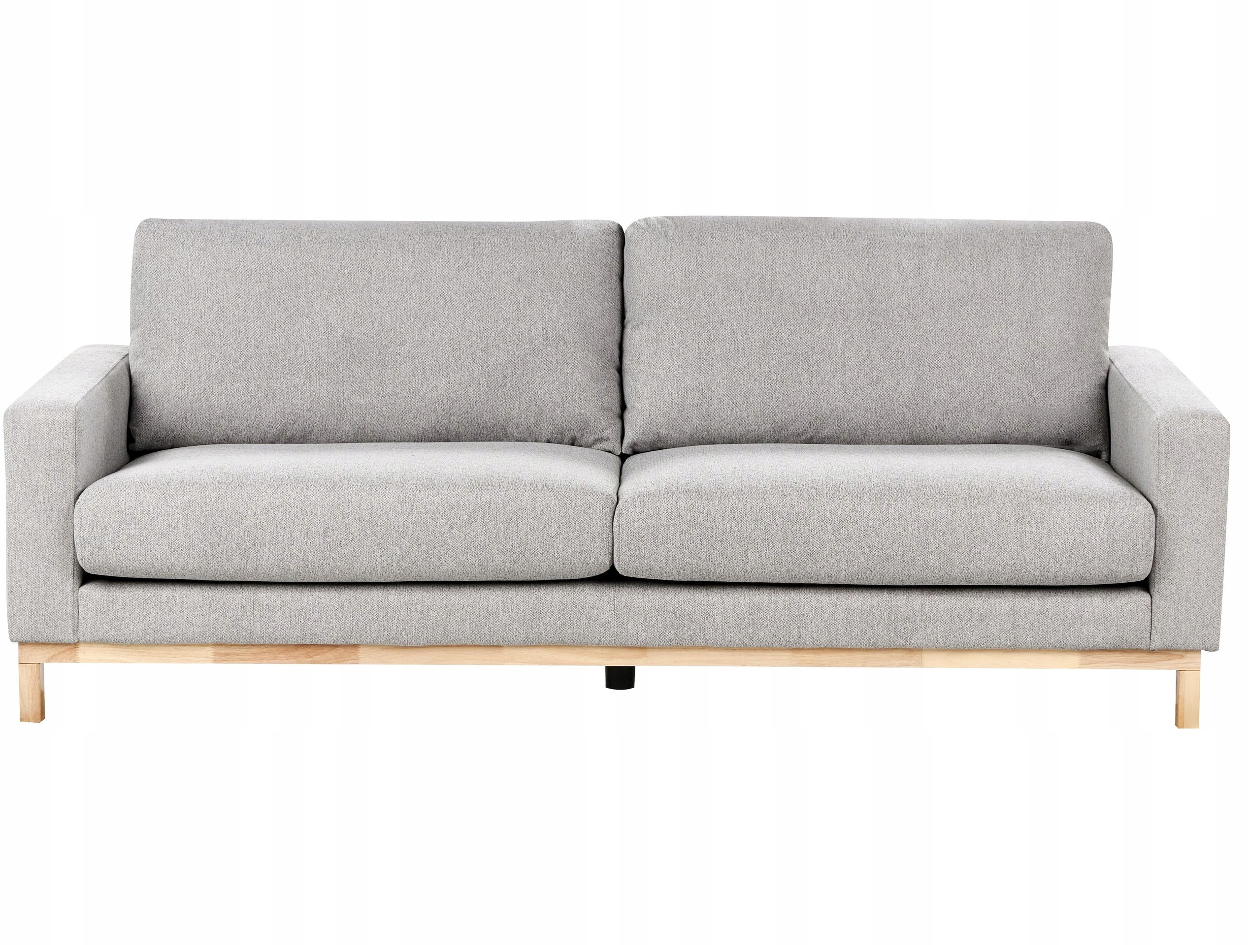 Sofa 3-osobowa szara SIGGARD – Elegancja i komfort w Twoim wnętrzu