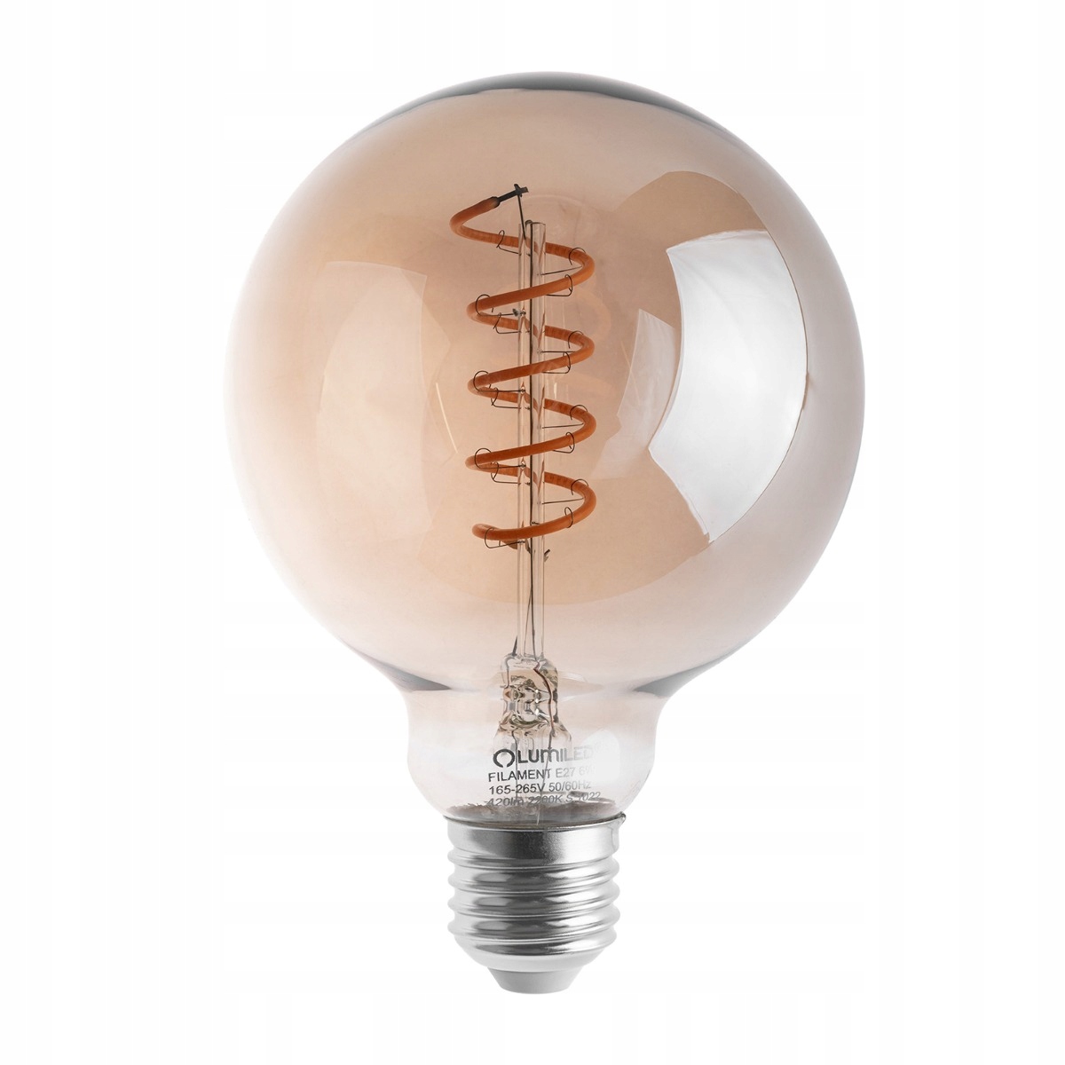 Żarówka LED G95 FILAMENT 6W E27 2200K SMOKEY LUMILED – Idealne oświetlenie dla Twojego domu