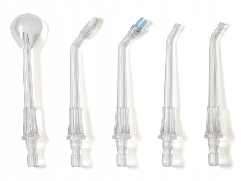 Zestaw końcówek do irygatora – Efektywne czyszczenie przestrzeni międzyzębowych