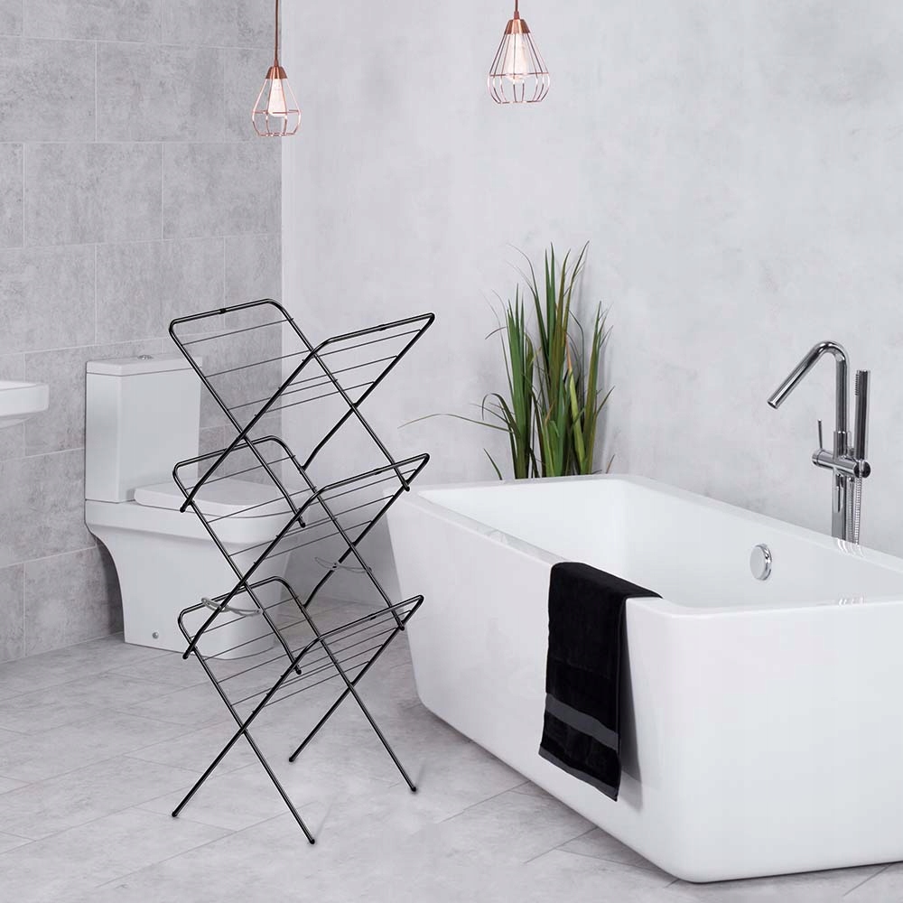 Suszarka na pranie Sepio Czarna – Idealne rozwiązanie dla Twojego prania