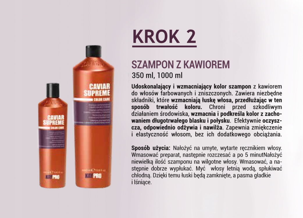 Sposób użycia maski do włosów farbowanych