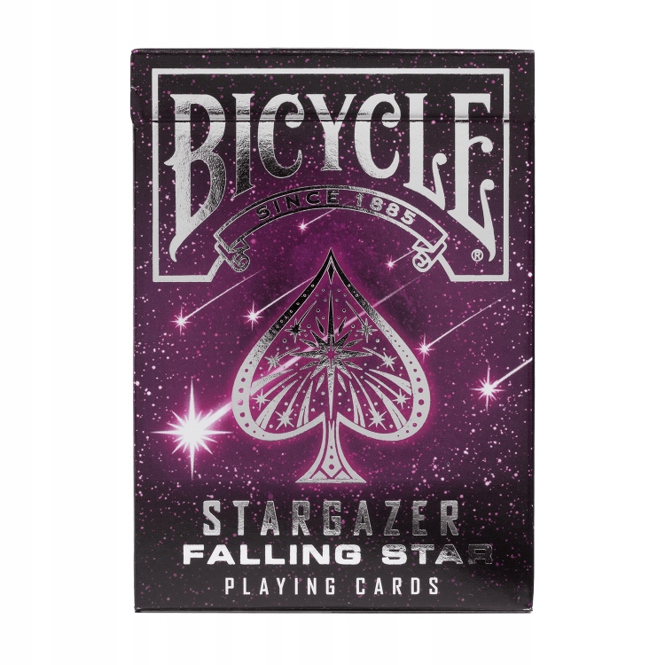 Karty do gry Bicycle Stargazer Falling Star – Magia nocnego nieba