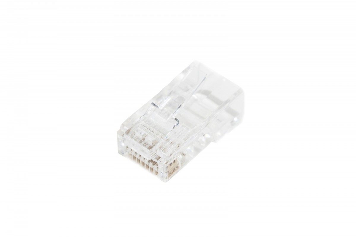 Wtyk RJ45 (8P8C) przelotowy DIGITUS kat.5e – Niezawodne połączenia sieciowe