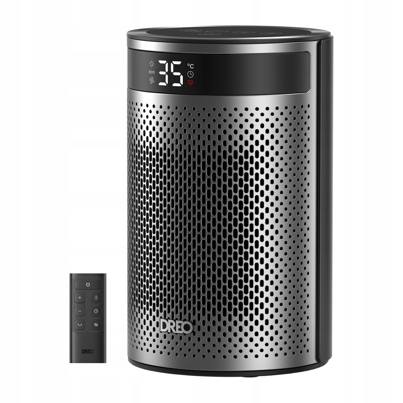 Grzejnik elektryczny przenośny z pilotem DREO Atom 416 – Komfort i wygoda w Twoim domu