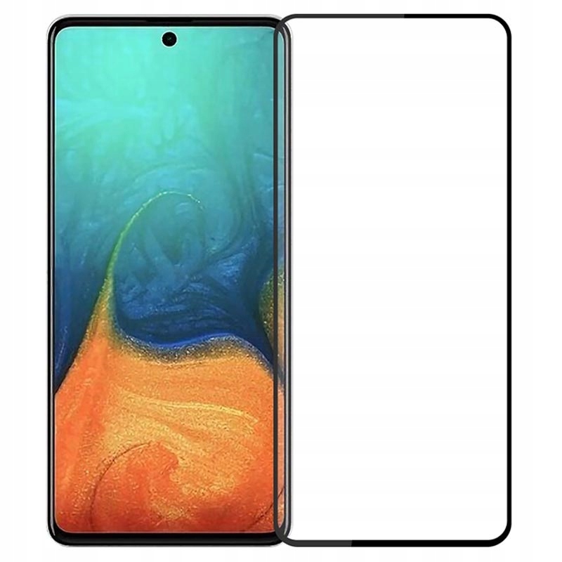 Szkło Hartowane Pełne do Samsung A71 / Note 10 Lite – Maksymalna Ochrona Ekranu