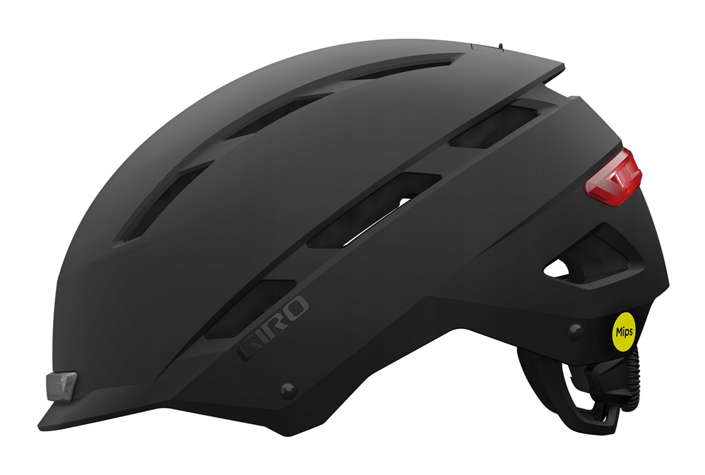 Kask miejski GIRO ESCAPE MIPS INTEGRATED matte black roz. S (51-55 cm) – Nowoczesna ochrona dla rowerzystów