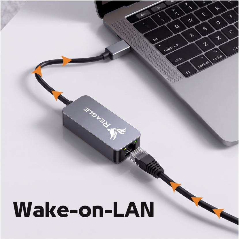 Adapter USB Ethernet LAN RJ45 Reagle 2.5Gbps