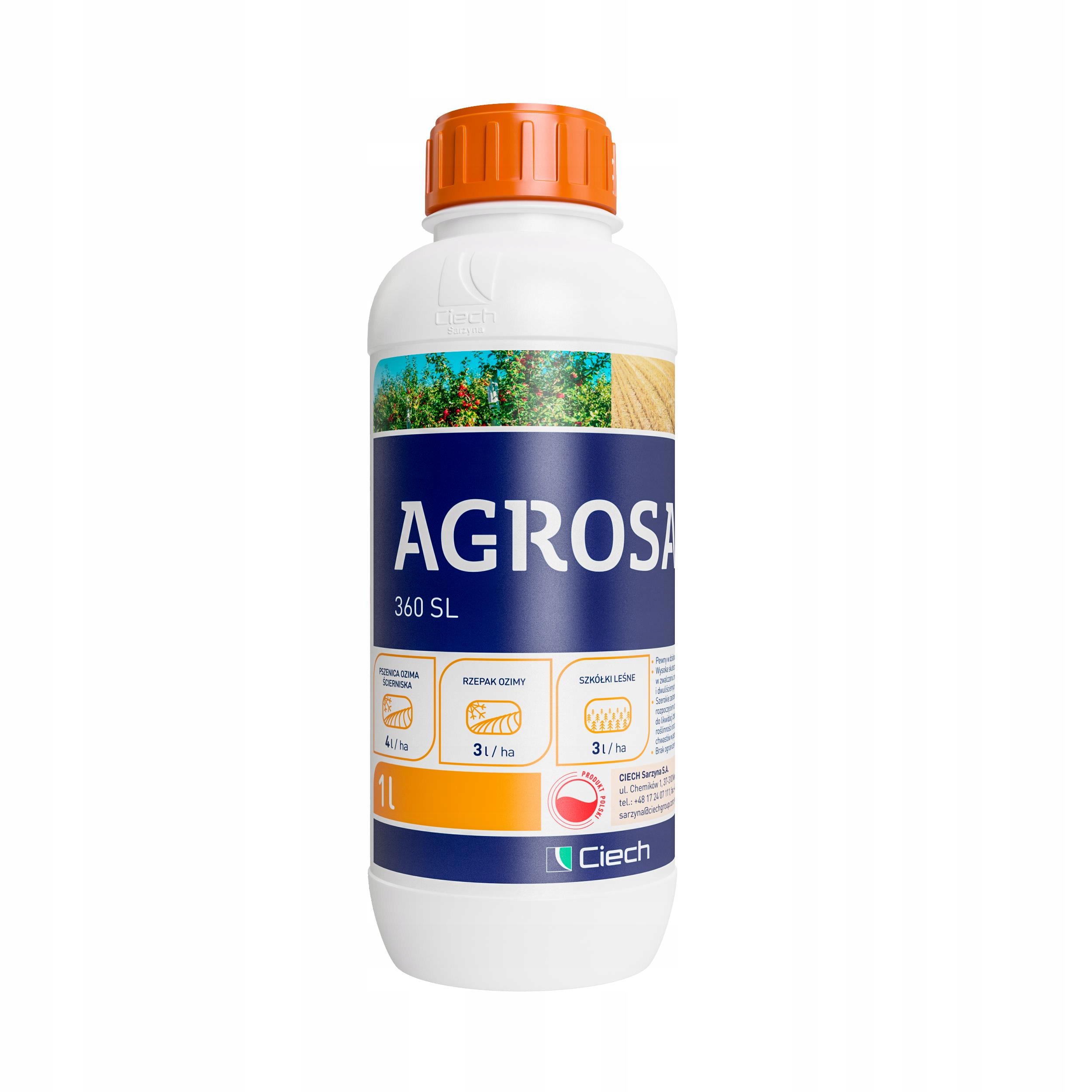 Agrosar 360 SL – Skuteczny środek chwastobójczy z glifosatem