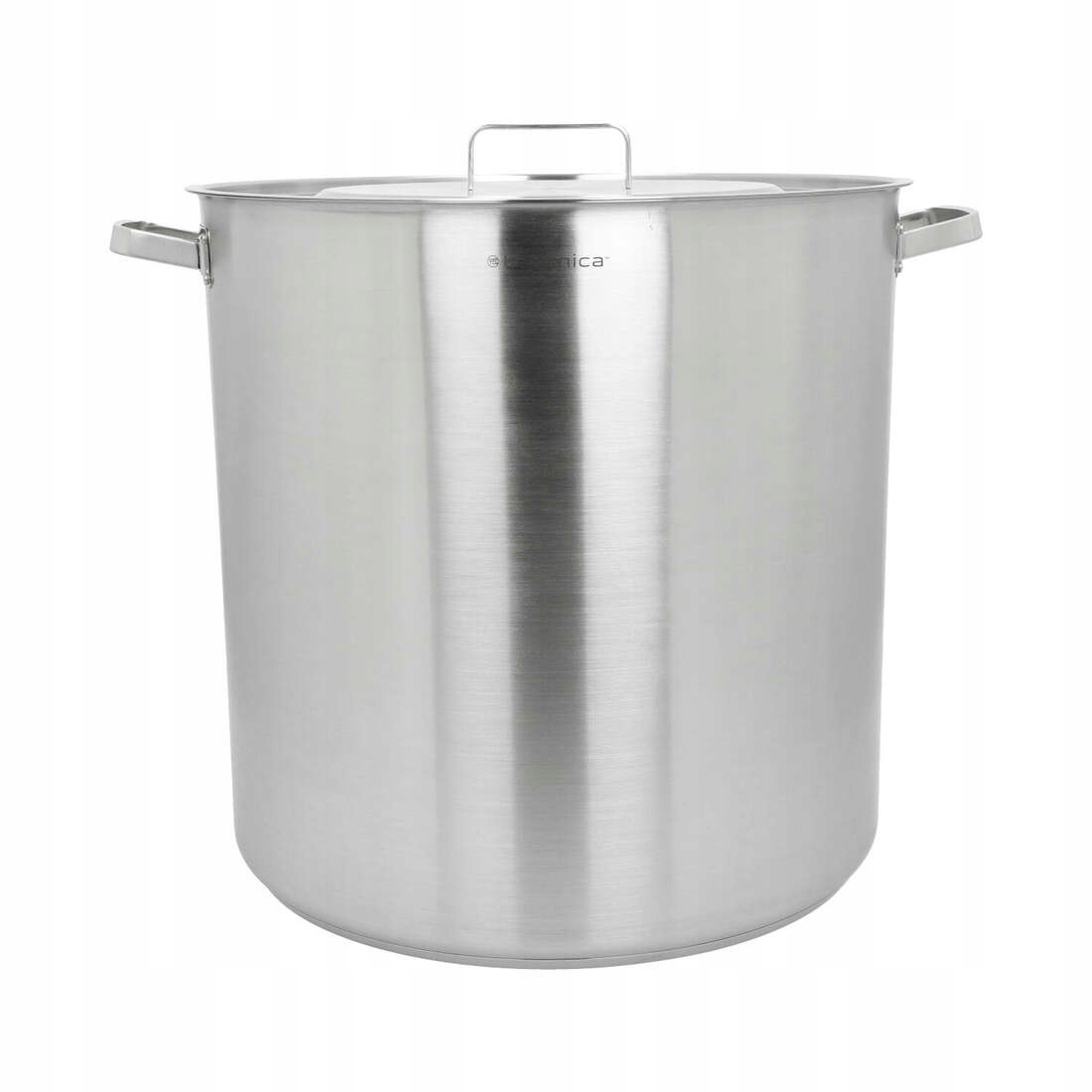 Garnek wysoki 98,2 l o średnicy 500 mm z pokrywką ze stali nierdzewnej | TECHNICA, Platinum Line – Idealny do każdej kuchni