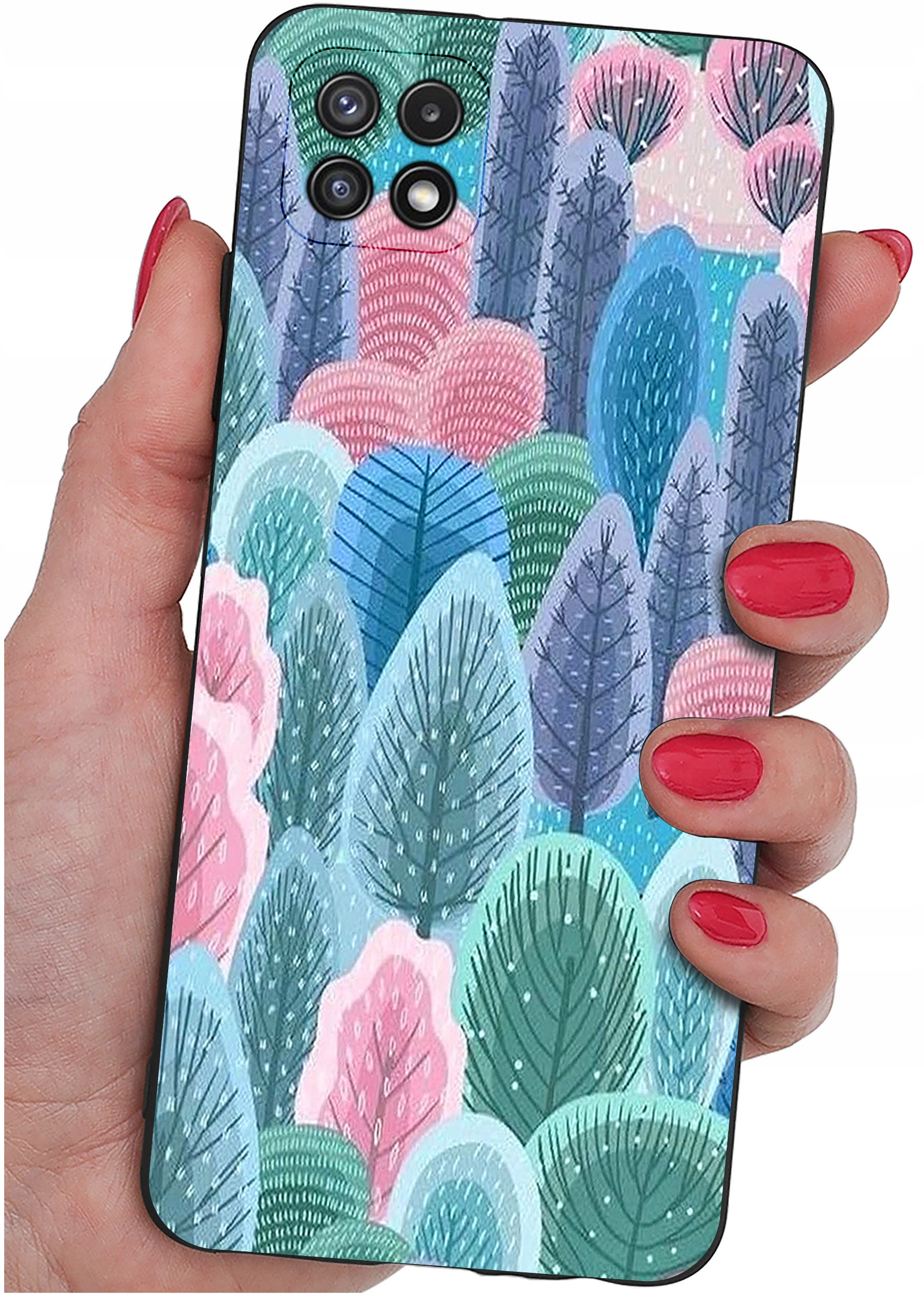 Wytrzymałe silikonowe etui z ochroną wyspy aparatów