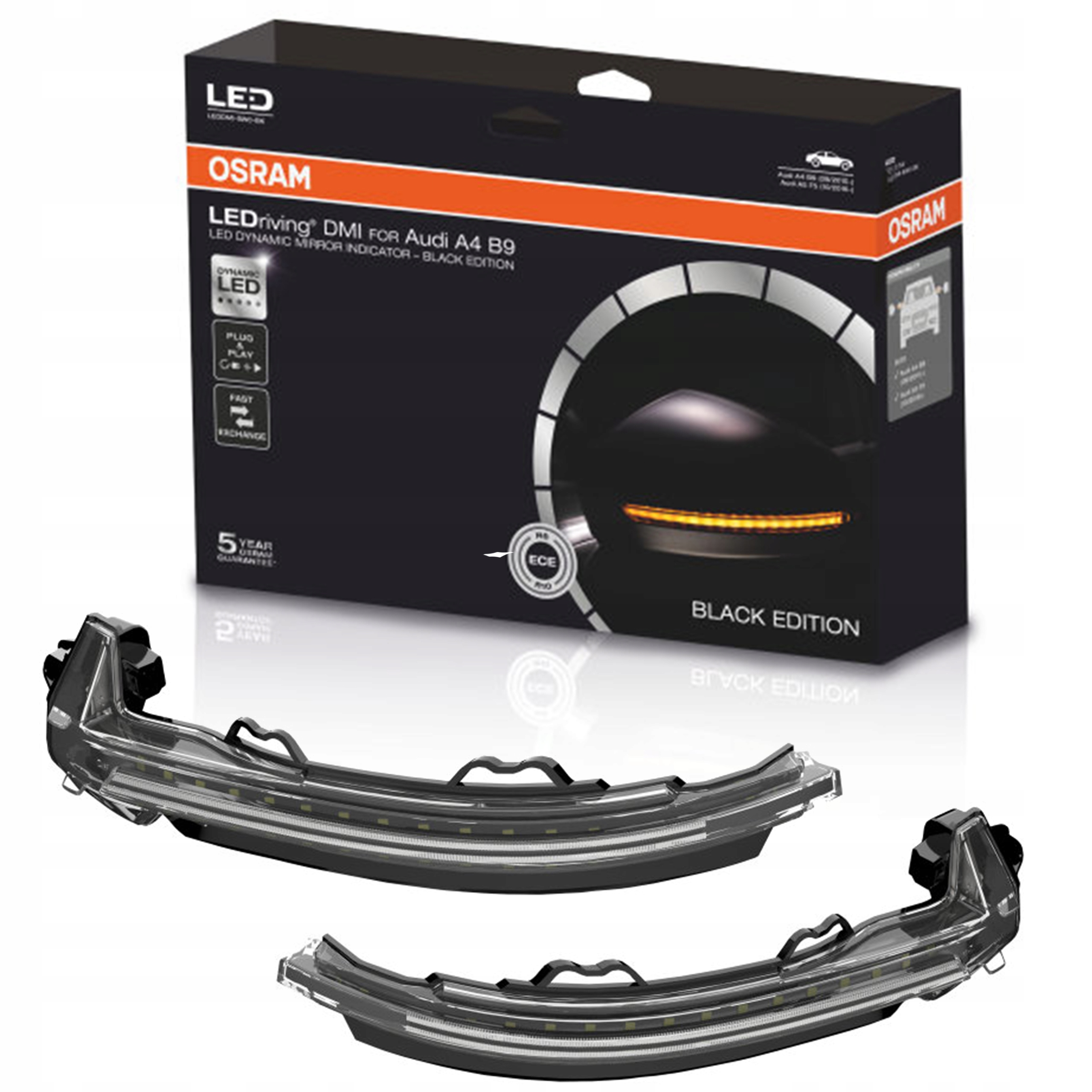 Osram LED DMI 8W0 BK S Audi A4 – Dynamiczne kierunkowskazy LED dla Twojego pojazdu