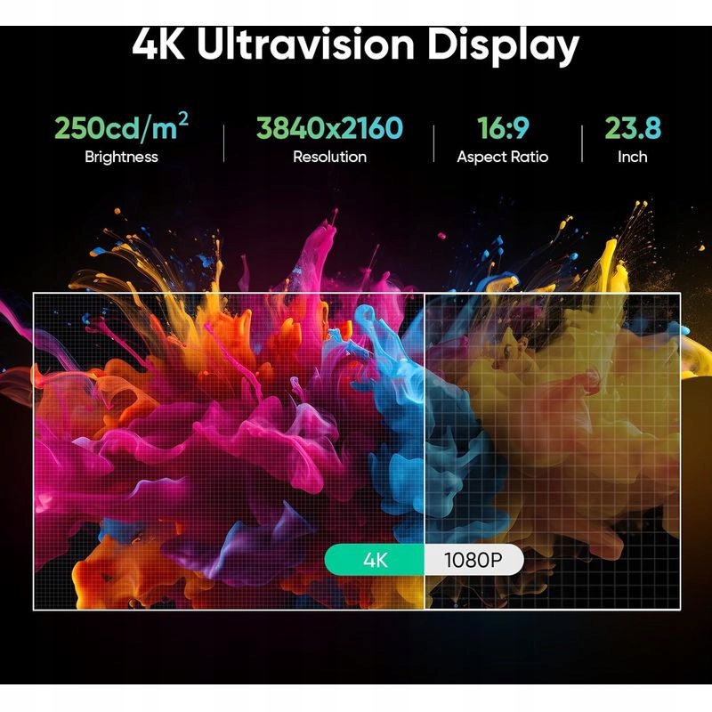 Wyjątkowa jakość obrazu dzięki rozdzielczości 4K