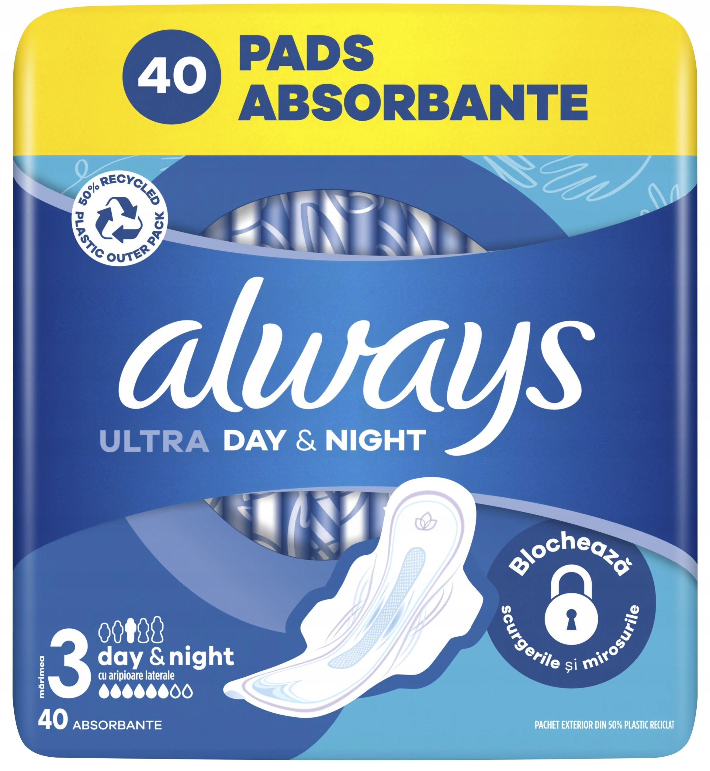 Higieniczne pakiety Always Ultra Size 3 Day & Night – Komfort i ochrona na każdy dzień