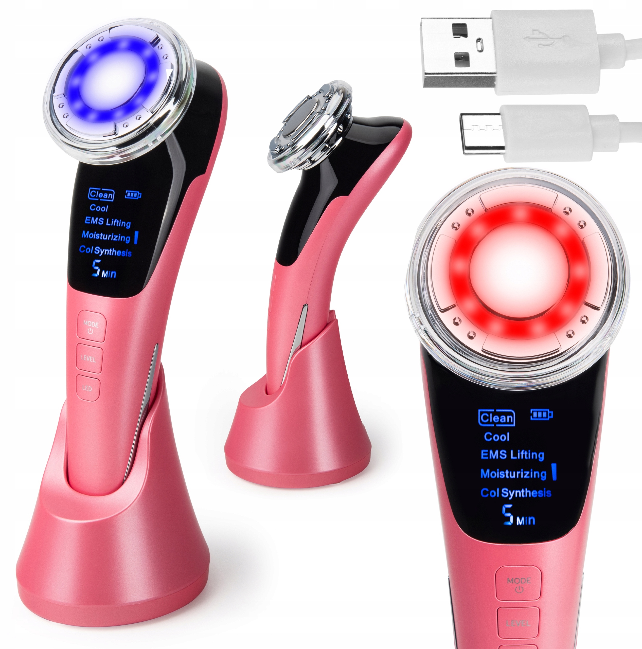 Zastosowanie terapii światłem i funkcji ciepło/zimno