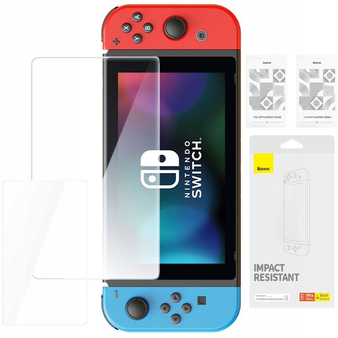 Szkło hartowane Baseus dla Nintendo Switch OLED 2021 – Ochrona Twojej konsoli