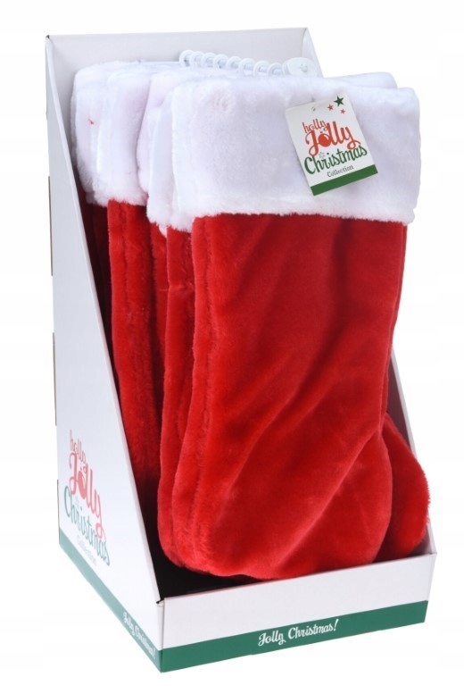 Magia świąt z elegancką skarpetą bożonarodzeniową