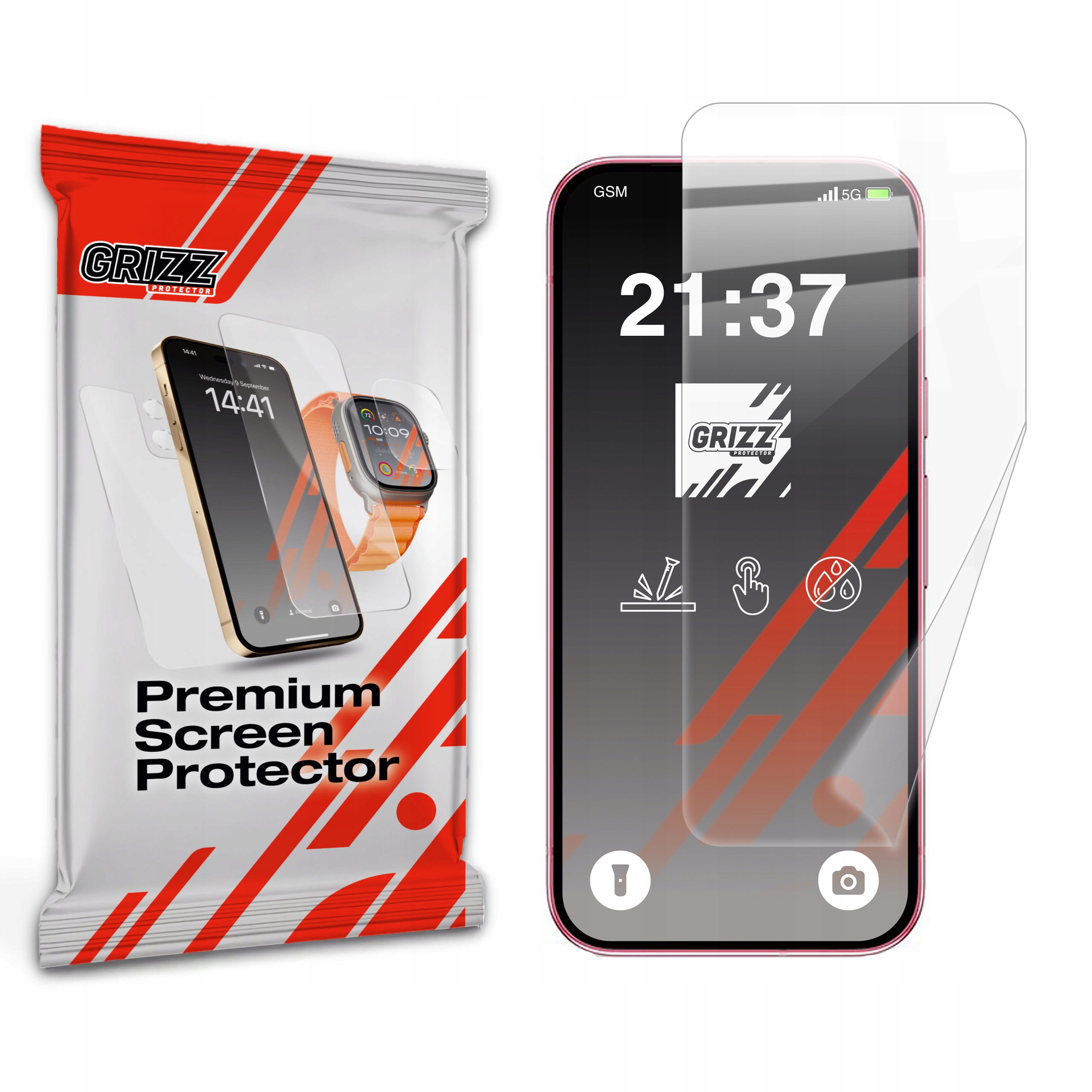 Folia ceramiczna GrizzGlass CeramicFilm do Google Pixel 9a – Ochrona na najwyższym poziomie