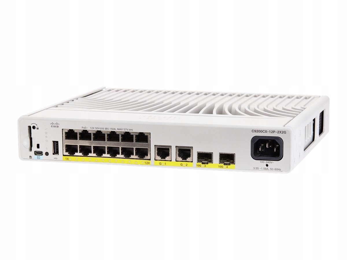 Cisco Catalyst 9000 Compact Switch – Wydajność i niezawodność w sieci