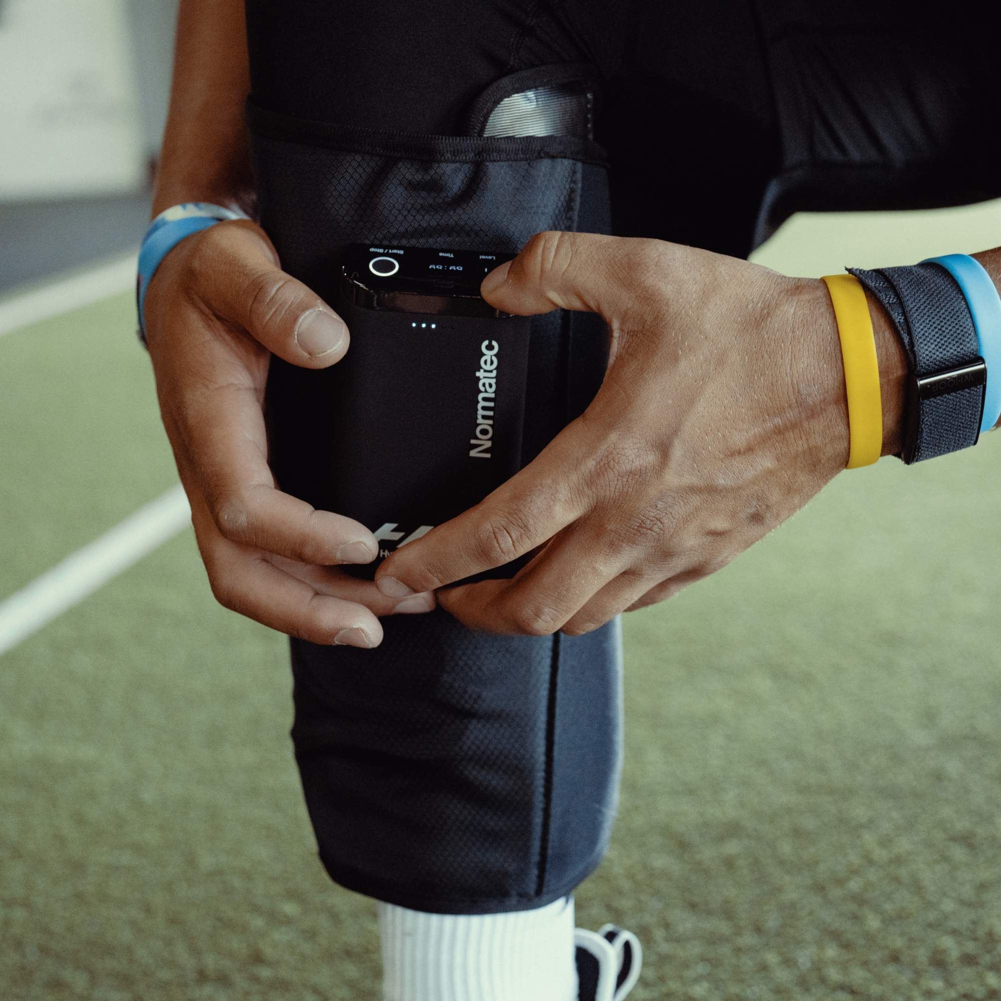 Aplikacja mobilna - kontroluj masaż zdalnie przez Bluetooth