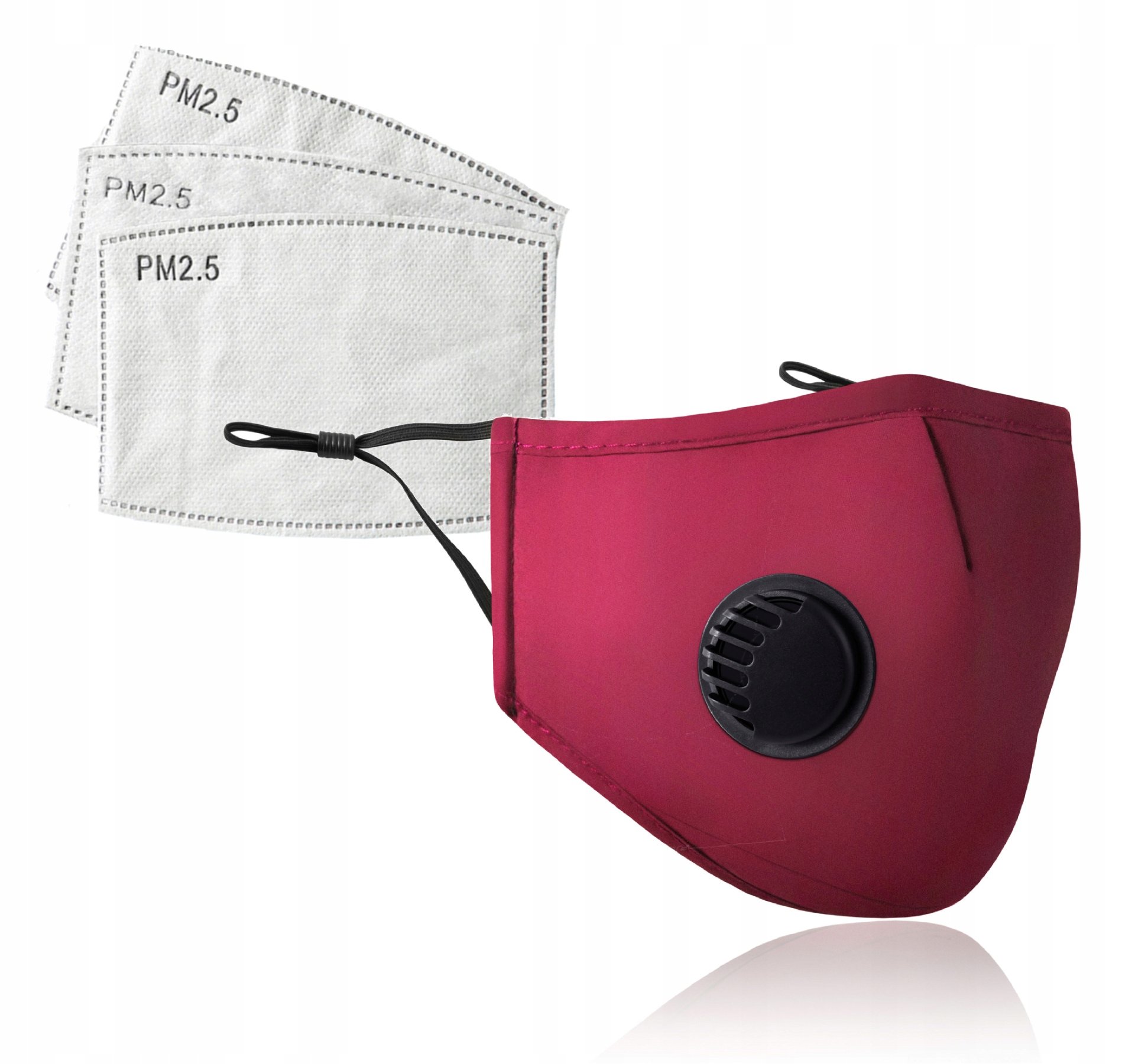 KOMPLET BORDOWA Maska+ 3x FILTR PM 2.5 – Ochrona i komfort w jednym