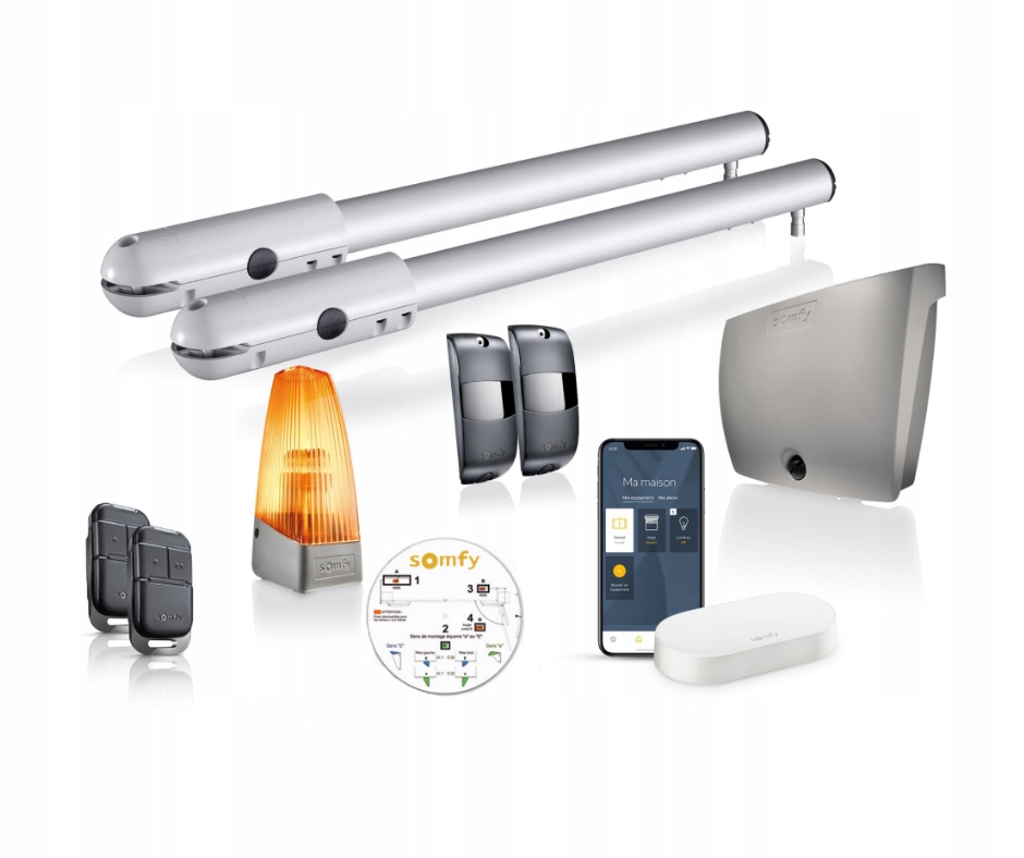 Wygodne zdalne sterowanie bramą z aplikacją TaHoma