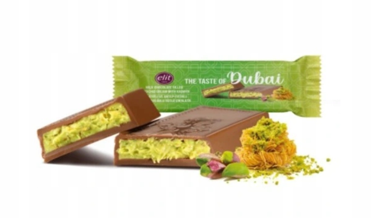 Dubai Chocolate Crunchy Knafeh Pistachio – Luksusowy smak Dubaju w Twoim domu