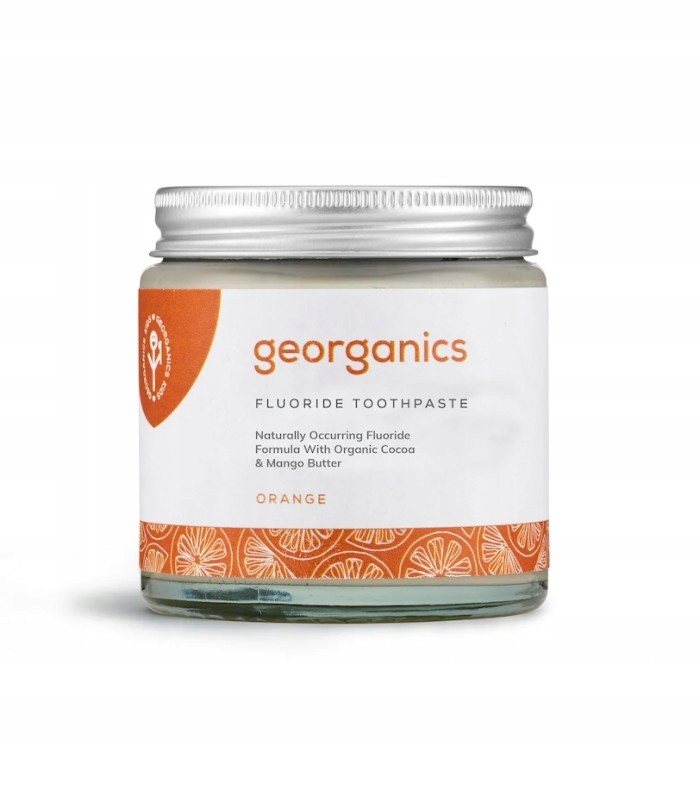 Georganics, Naturalna pasta do zębów w słoiku z fluorem* – Pielęgnacja zębów na co dzień
