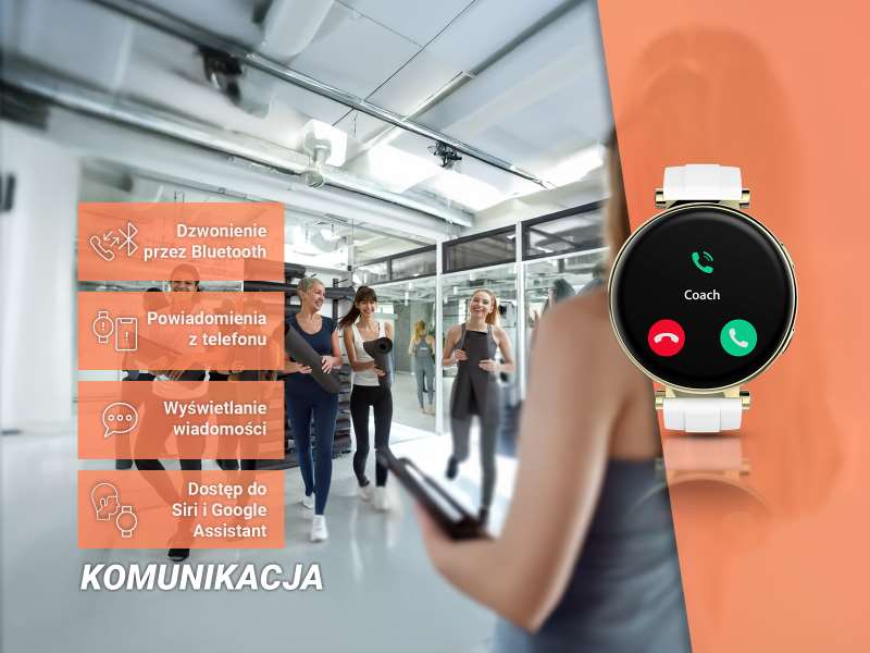 Sterowanie Siri i Google Assistant z nadgarstka