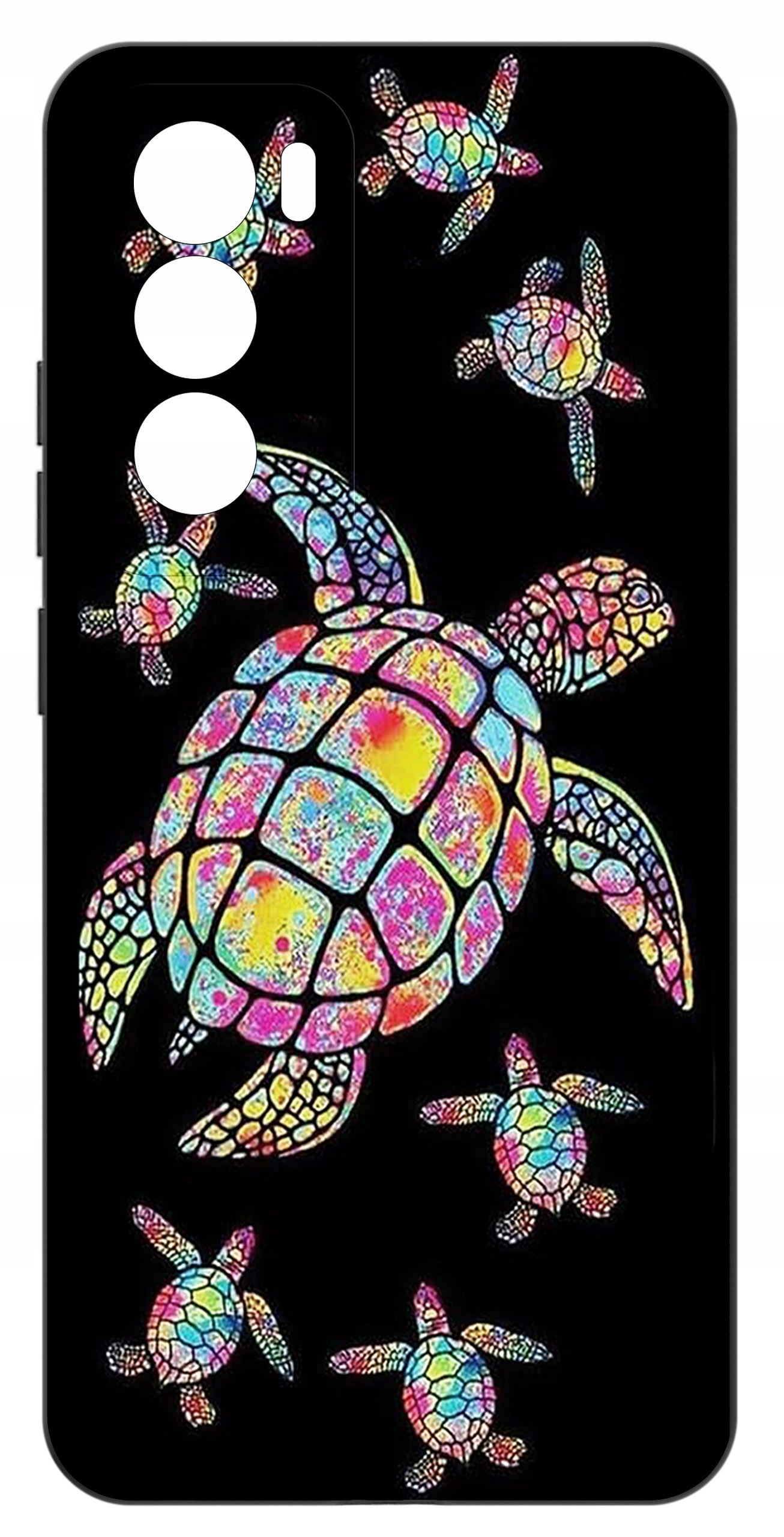 Żywe kolory i grafika – Estetyka etui do Oppo Reno 12 5G