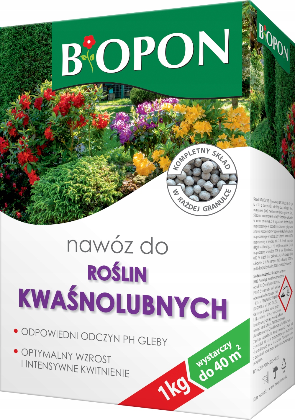 Nawóz do roślin kwaśnolubnych 1kg – Optymalny wzrost i intensywne kwitnienie