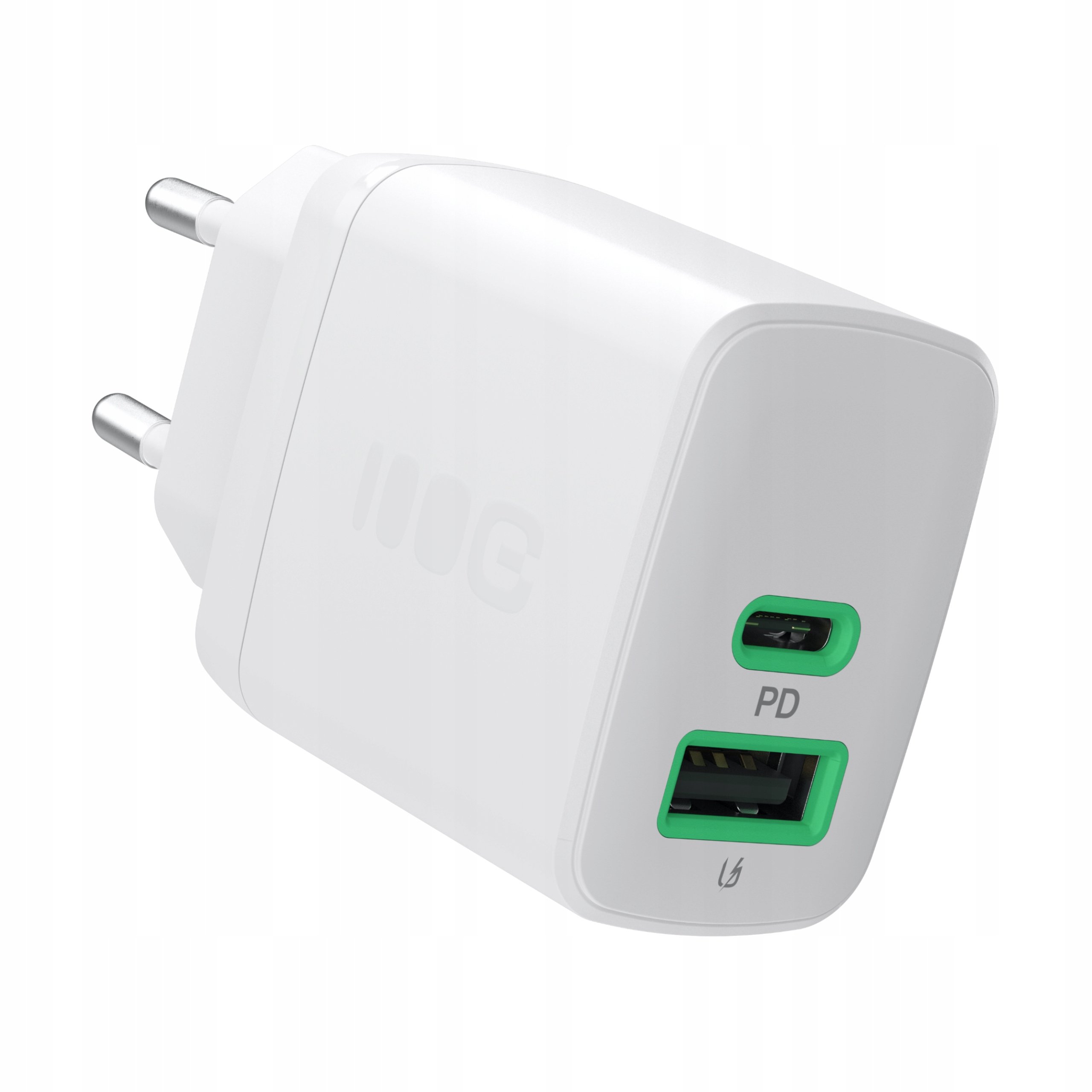 Greencell PowerSource Duo30 – Ładowarka sieciowa 30W USB-C i USB-A