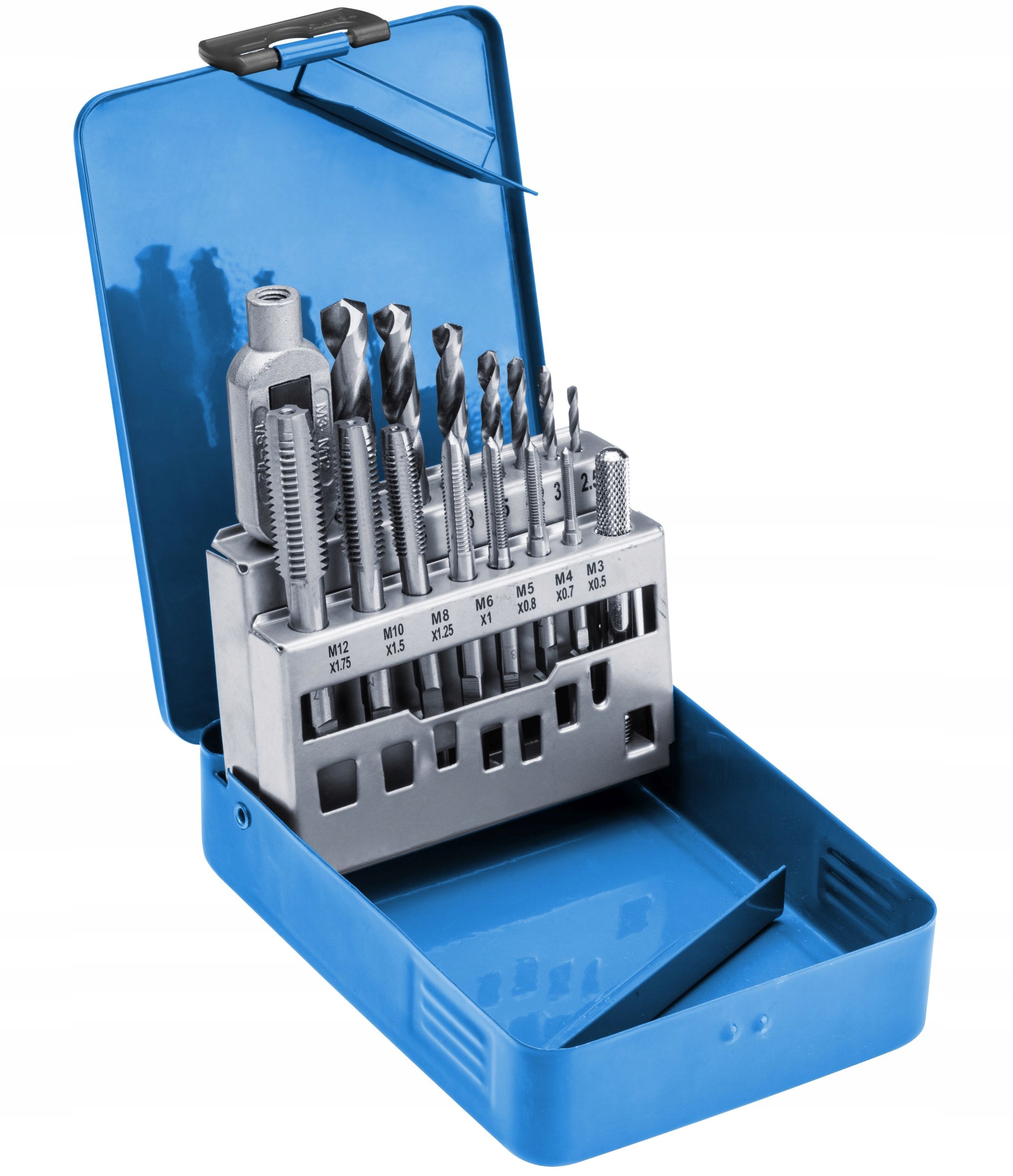 Wiertła o średnicach od 2.5 mm do 10.2 mm