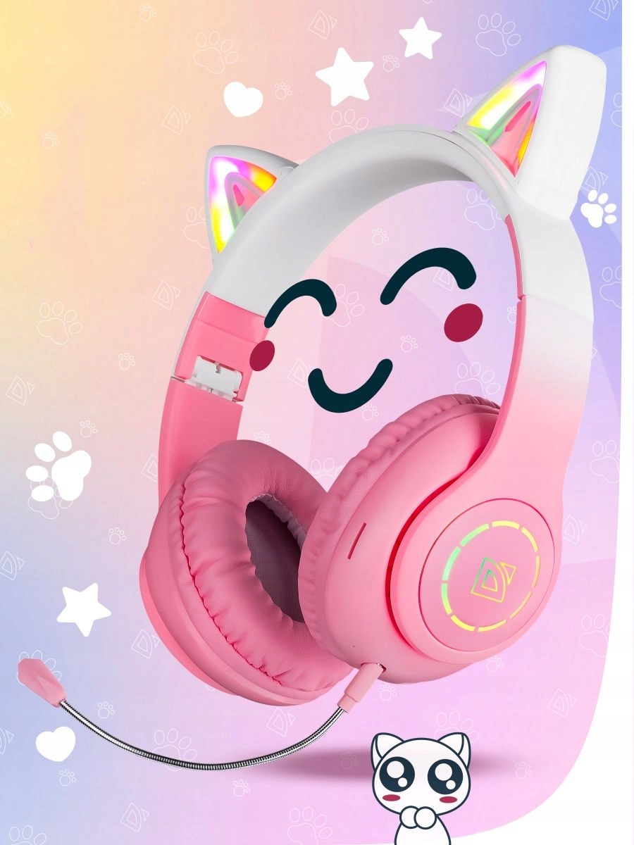 Wygodne Nauszniki i Regulowany Pałąk