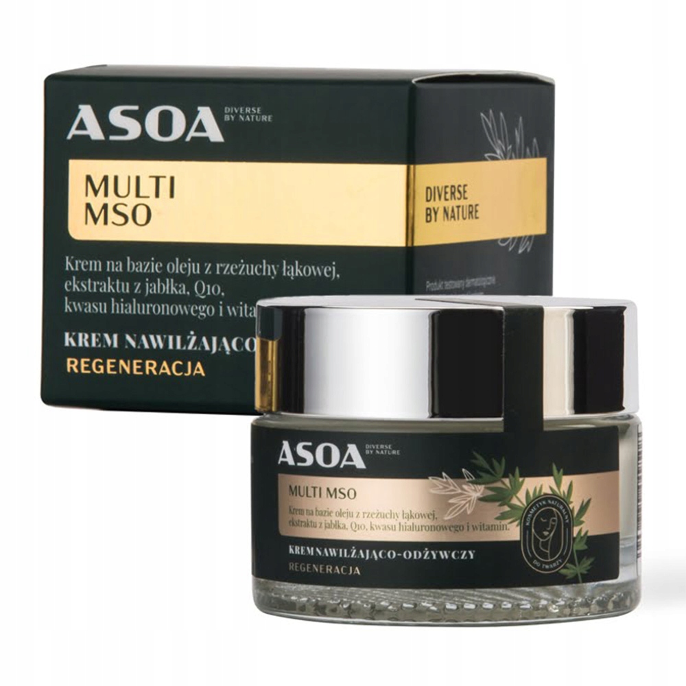 Krem Multi MSO ASOA – Wielozadaniowa pielęgnacja twarzy 50ml