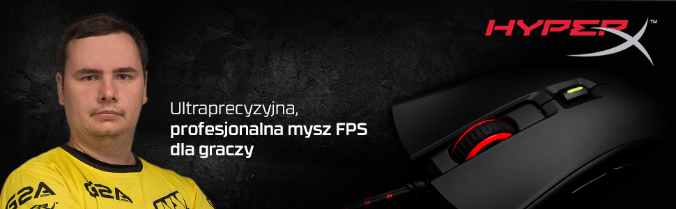 Ultraprecyzyjna, profesjonalna mysz FPS dla graczy