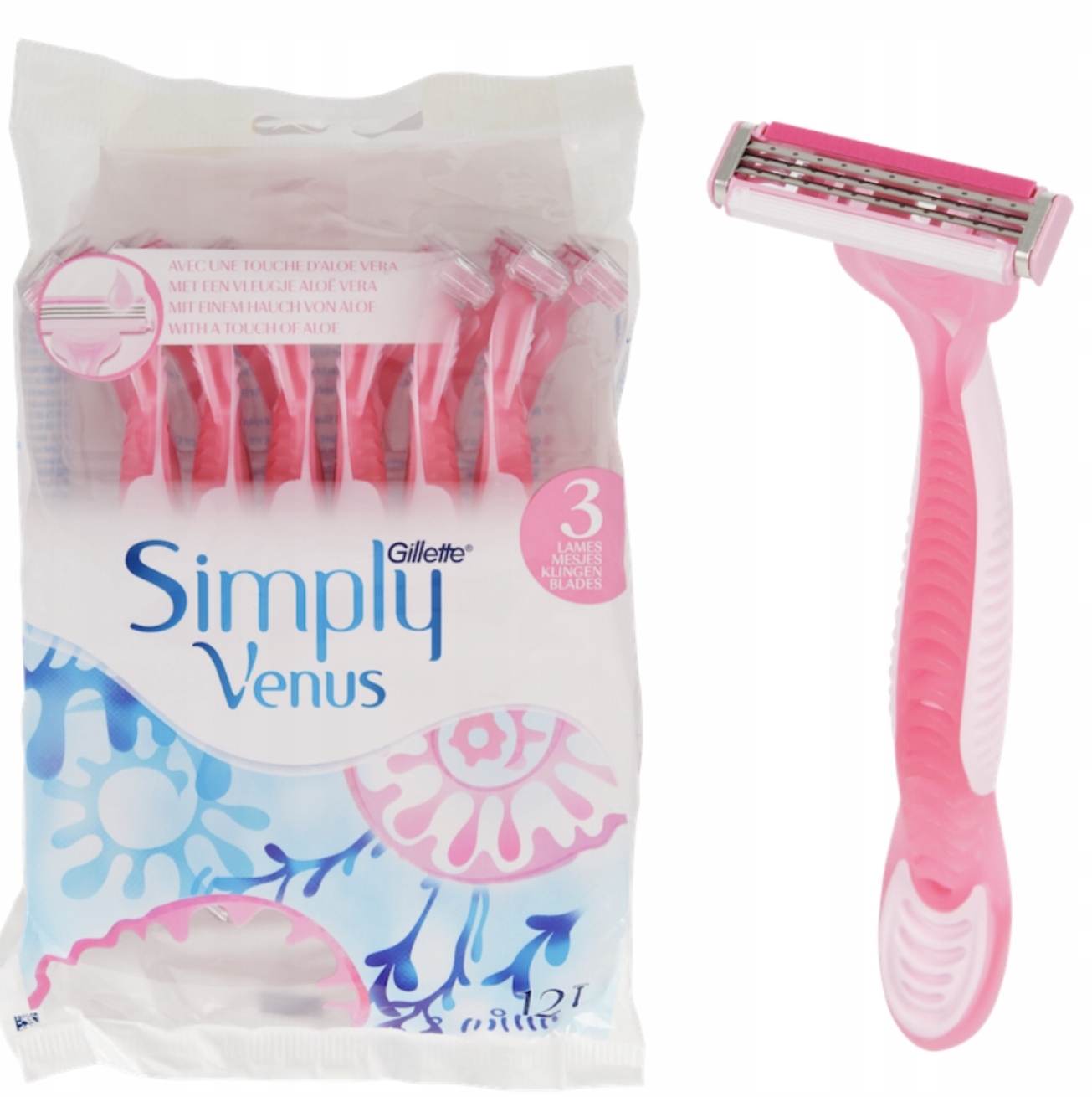 Gillette Simply Venus 3 – Doskonałe maszynki jednorazowe do golenia dla kobiet