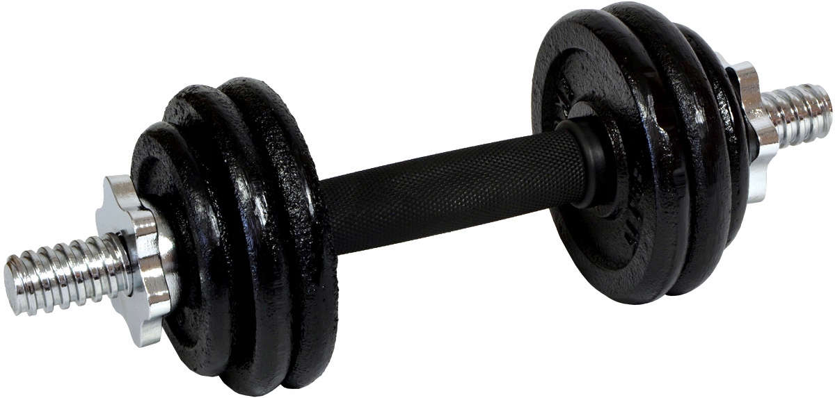 Hantel żeliwny 1 x 7 kg – Idealny wybór dla domowych sportowców