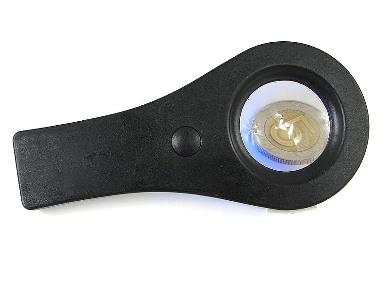 Lupa LED światło białe i fioletowe – Idealne narzędzie do odkrywania detali