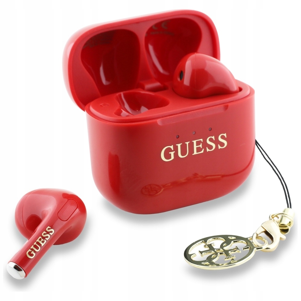Słuchawki TWS Guess Glossy Effect Printed Classic Logo & Charm – Idealne połączenie stylu i jakości