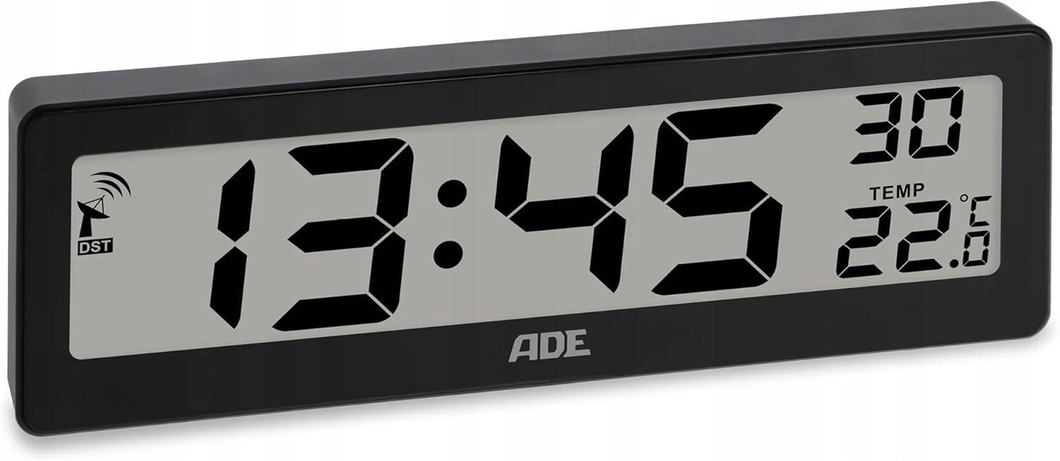 Przejrzysty wyświetlacz z dużymi cyframi – Komfort odczytu z każdego kąta