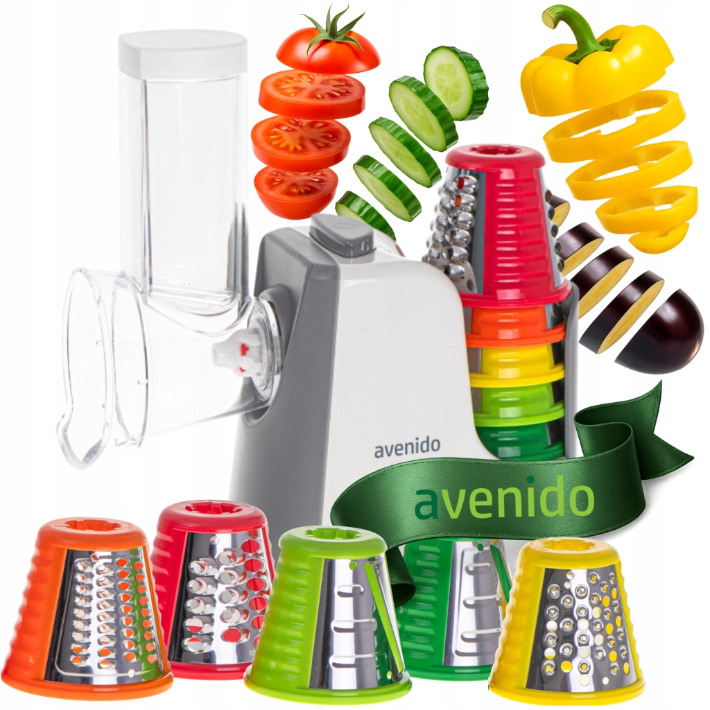 Szatkownica Elektryczna Do Warzyw Kapusty Sera Rozdrabniacz 5 Tarek 150W – Twoje wsparcie w kuchni