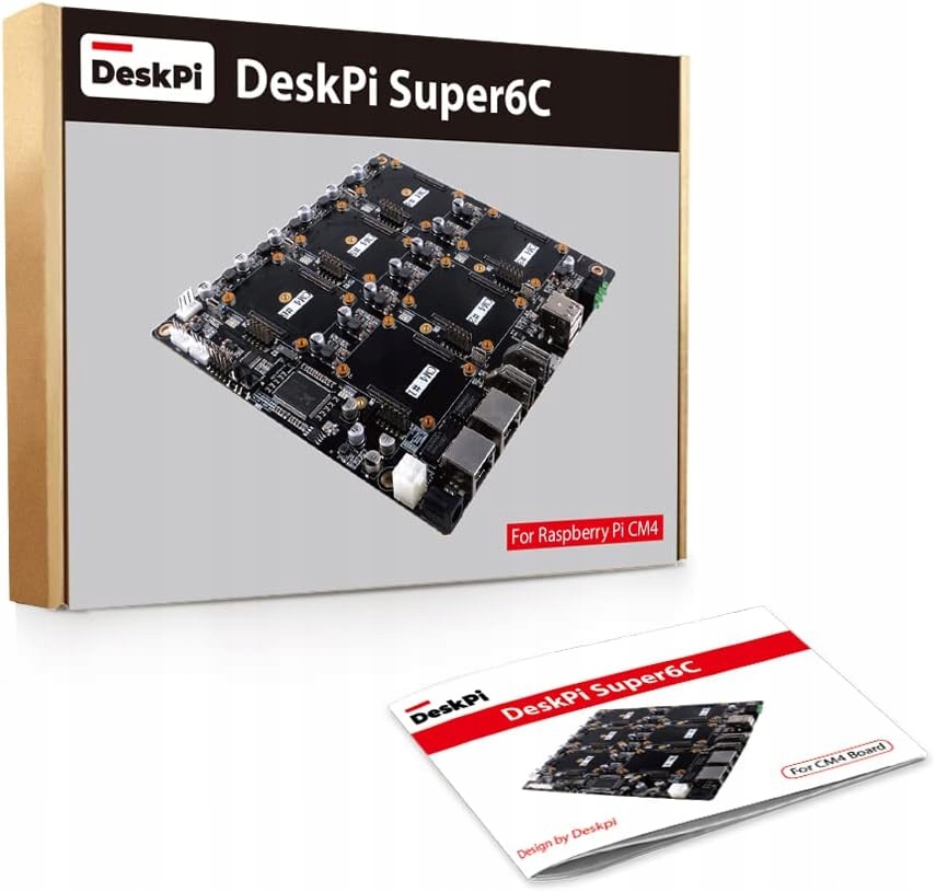 DeskPi Super6C Cluster Board Raspberry Pi CM4 CM5 ITX – Innowacyjne rozwiązanie dla entuzjastów komputerów