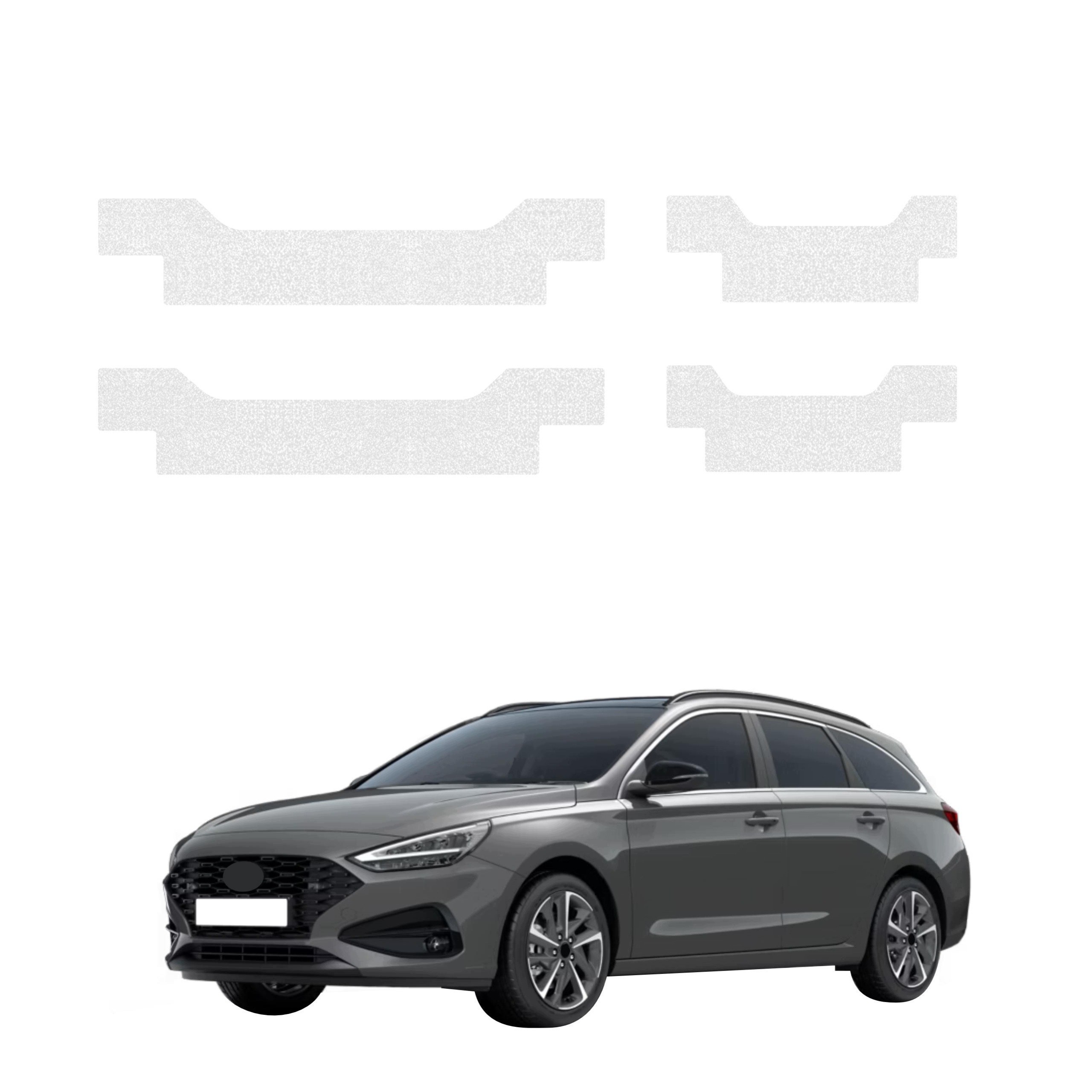 Bezbarwna powłoka techniczna HeavyDuty Clear na progi do Hyundai i30 Wagon (2020-2026) – Ochrona i styl w jednym