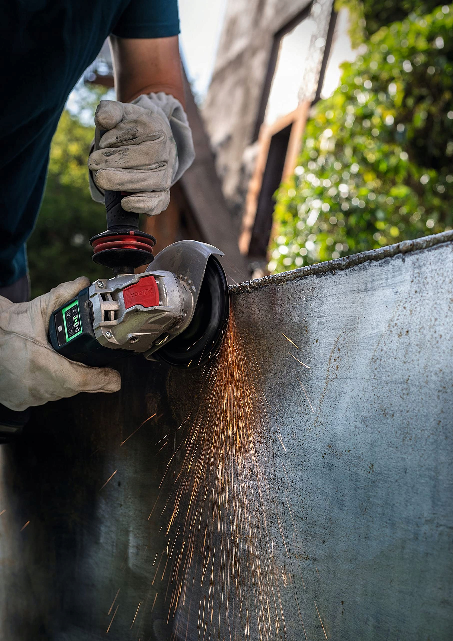 Optymalne zastosowanie do stali nierdzewnej – Idealne do usuwania wypukłych spoin