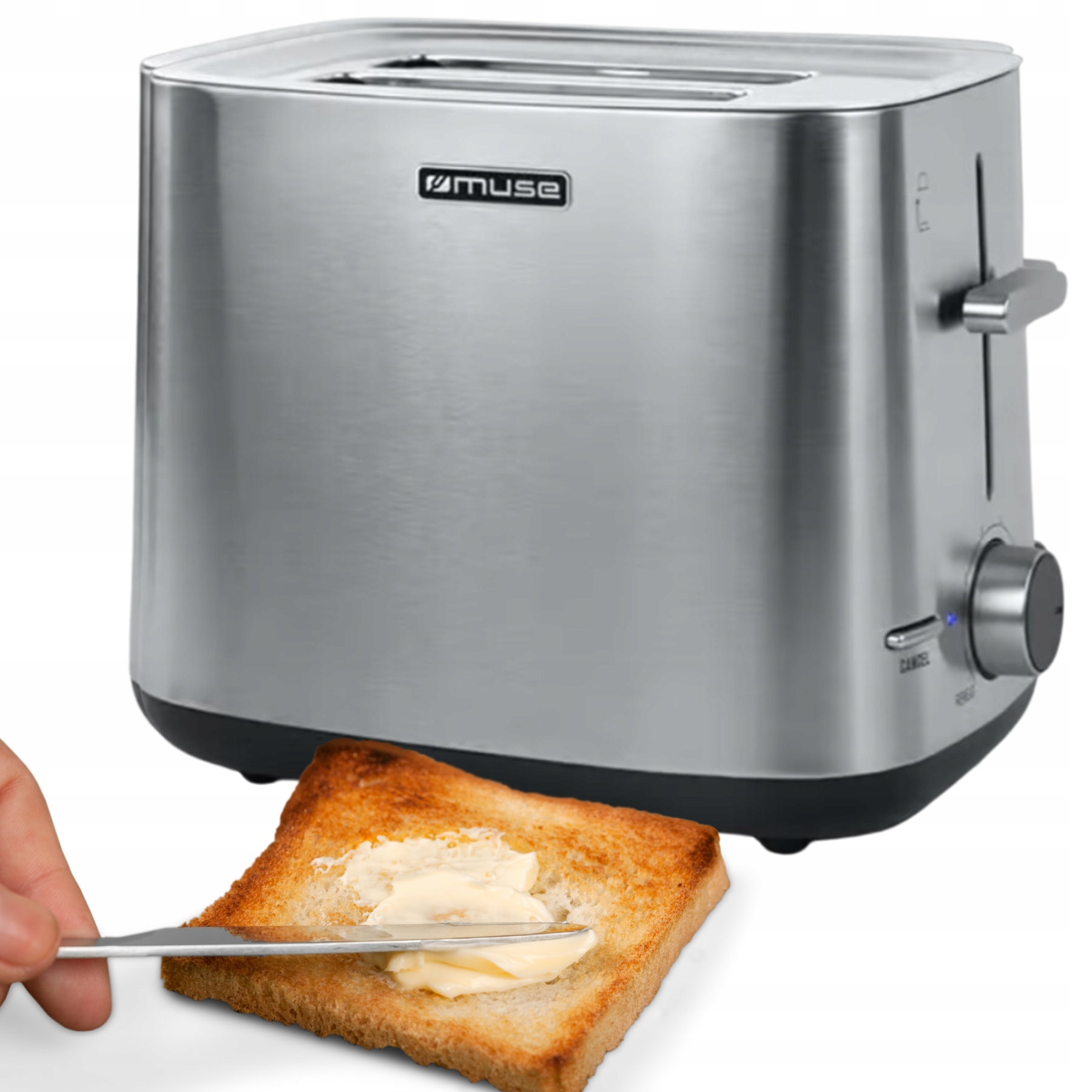 Toster Muse MS-115BS – Idealny wybór dla miłośników chrupiących tostów