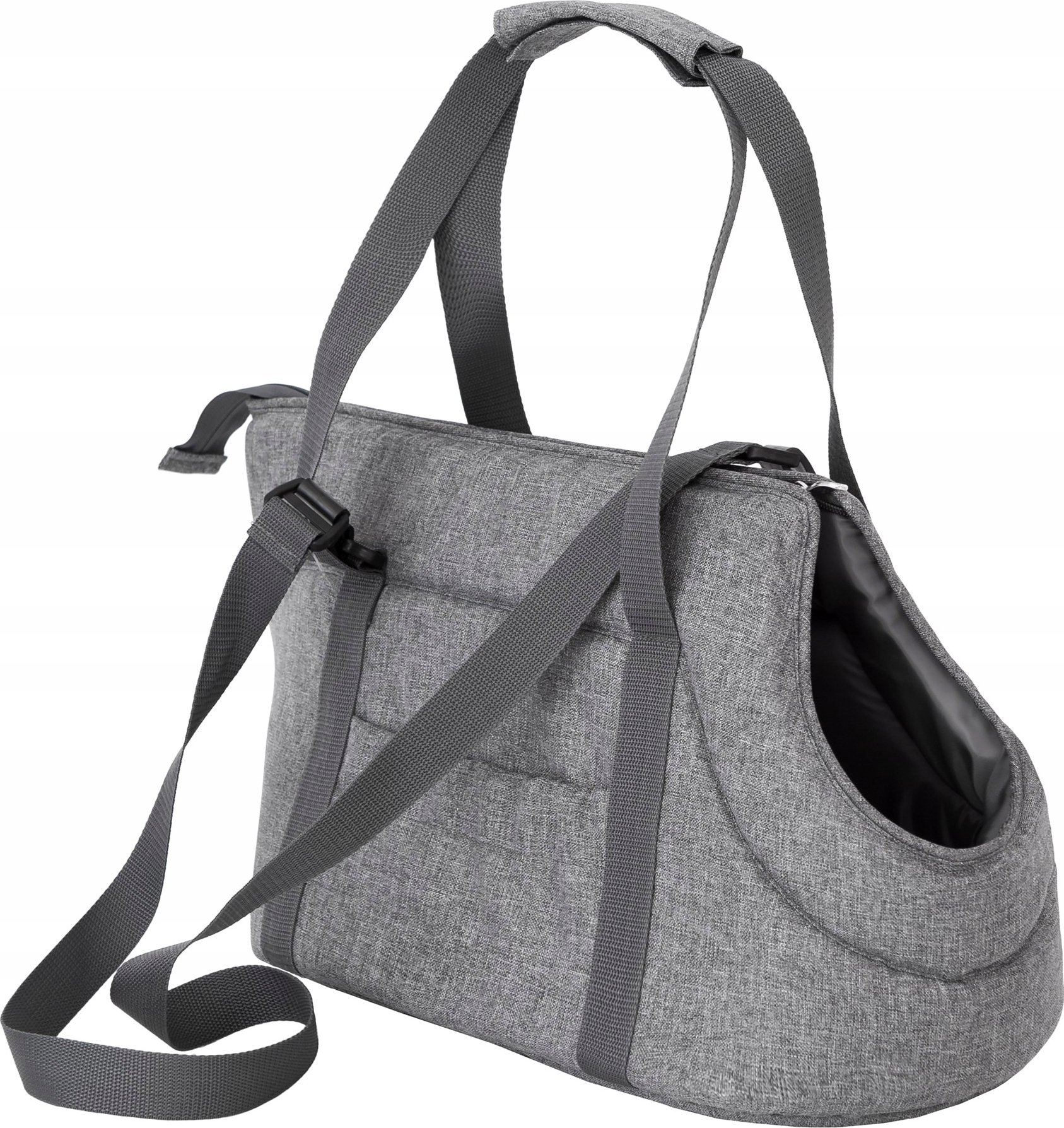 DOGGY R2 TORBA GRAFIT EKOLEN – Idealna torba transportowa dla Twojego pupila