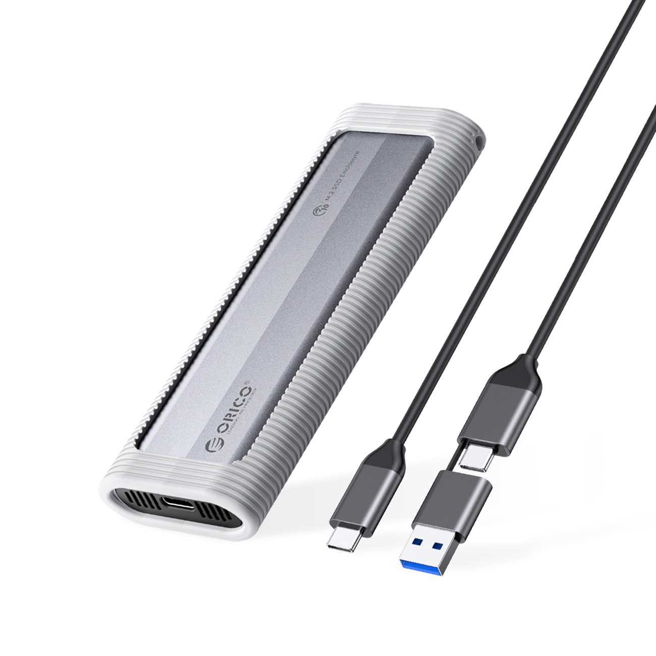 Elegancka obudowa Orico AXM2-G2-V1 – szara